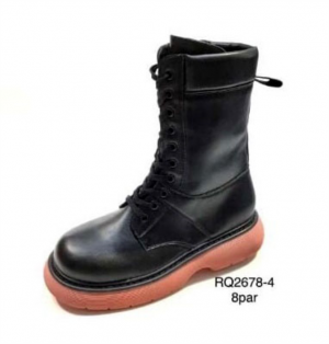 Botki damskie jesienne na płaskim (36-41) RQ2678-4