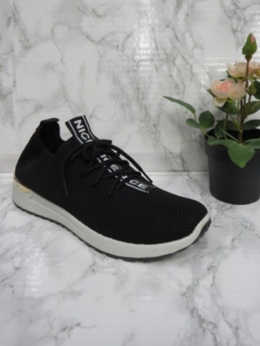 Buty sportowe damskie na płaskim (36-41) 205 BLACK