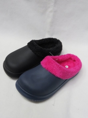 Kroksy damskie ocieplane (36-41) 18206 MIX