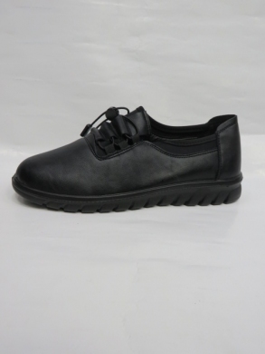 Półbuty damskie na płaskim (36-41) X8108 BLACK
