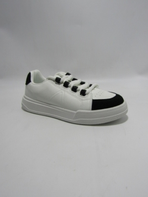 Buty sportowe damskie na płaskim (36-41) EV-396 WHITE