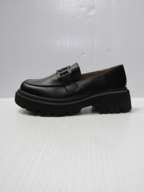 Mokasyny damskie na płaskim (36-41) H8-253 BLACK