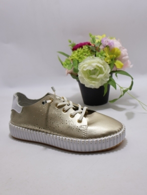 Buty sportowe damskie na płaskim (36-41) AA510 GOLD