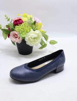Czółenki damskie na obcasie (36-41) J-270 BLUE