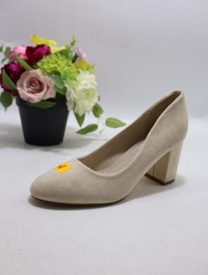 Czółenki damskie na obcasie (36-41) XHH-2514-2 BEIGE