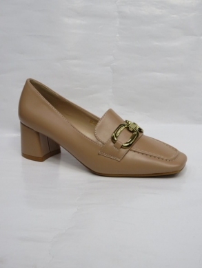 Półbuty damskie na obcasie (36-41) QL-303 NUDE