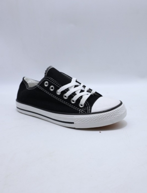 Trampki damskie na płaskim (36-41) C002 BLACK