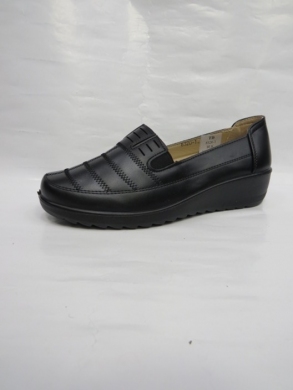 Półbuty damskie na płaskim (36-42) 8320-1 BLACK