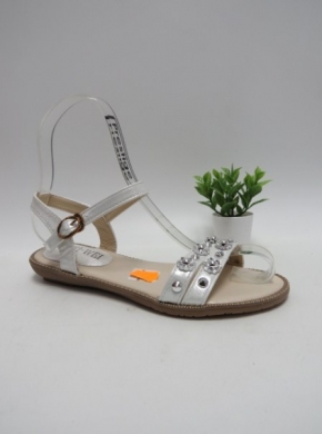 Sandały damskie na płaskim (36-41) W228 SILVER