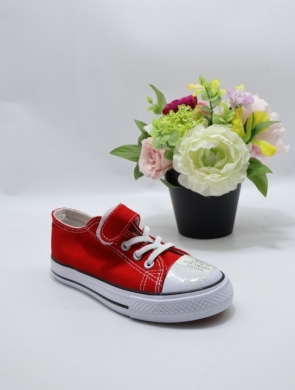 Trampki dziewczęce (31-36) XWQ802 RED