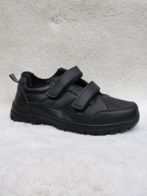 Buty sportowe męskie ocieplane (40-46) 81-12 BLACK