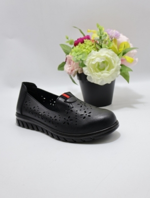 Półbuty damskie na płaskim (36-41) C621 BLACK