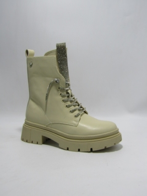 Botki damskie na płaskim (36-41) HQ-7746 BEIGE