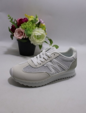 Buty sportowe damskie na płaskim (36-41) 6778 WHITE