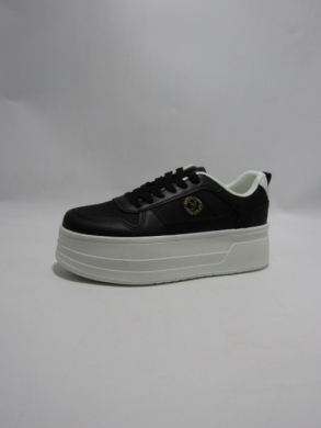 Buty sportowe damskie na płaskim (36-41) FD23-7 BLACK