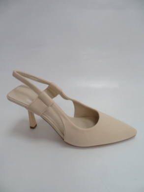 Sandały damskie na szpilki (36-41) 6820 BEIGE