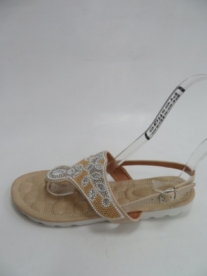 Sandały Damskie na płaskim (36-41) H276 BEIGE