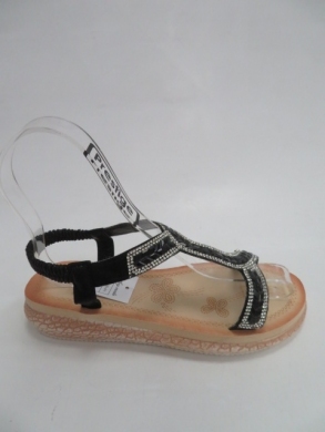Sandały Damskie na płaskim (36-41) WS9017 BLACK