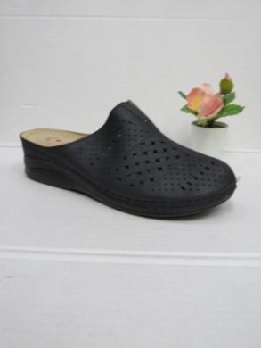 Klapki damskie na koturnie (39-43) DJH1-3 BLACK