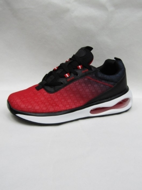 Buty sportowe męskie (40-45) SM128-4 RED/BLA