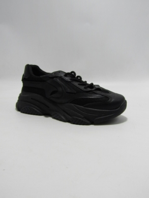 Buty sportowe damskie na płaskim (36-41) FF31 BLACK