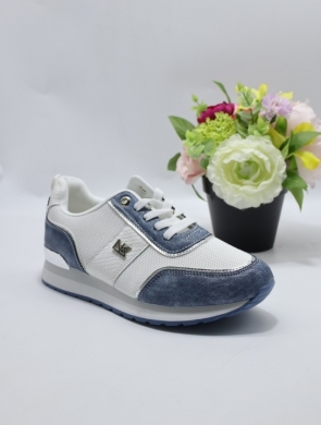 Buty sportowe damskie na płaskim (36-41) J-176 BLUE