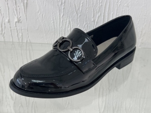 Mokasyny damskie na płaskim (36-41) GD-XR-107 BLACK