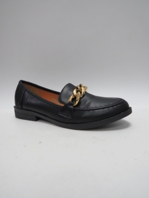 Mokasyny damskie na płaskim (36-41) 888-192 BLACK