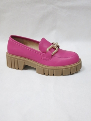 Mokasyny damskie na płaskim (36-41) UK130 PEACH