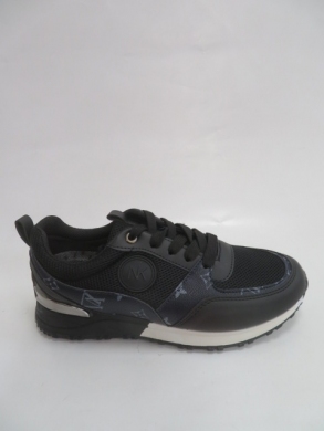 Buty sportowe damskie na płaskim (36-41) J2271 BLACK