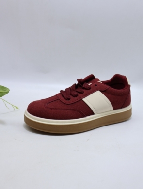 Buty sportowe damskie na płaskim (36-41) AD02 WINE