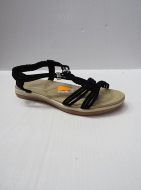 Sandały damskie na płaskim (36-41) FY7008 BLACK
