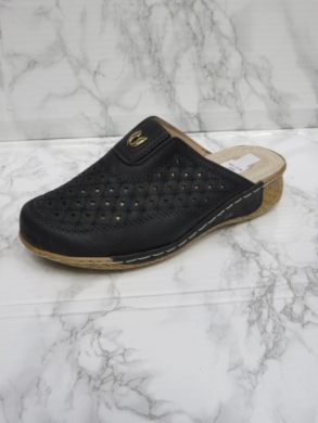Klapki damskie na koturnie (36-41) J6-10 BLACK