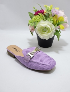 Klapki damskie na płaskim (36-41) 9716 PURPLE