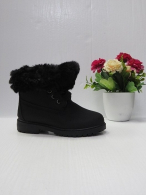 Trapery dziewczęce ocieplane (30-35) 7815 BLACK
