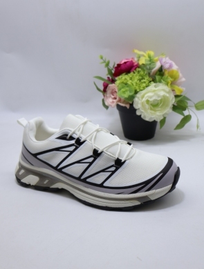 Buty sportowe damskie na płaskim (36-41) 0-1703 WHITE