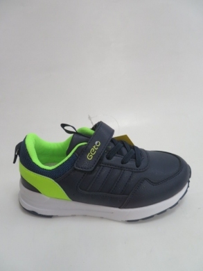 Buty sportowe dziewczęce (26-31) F857 BLUE/GREEN