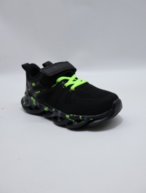 Buty sportowe chłopięce (28-33) BLACK/GREEN