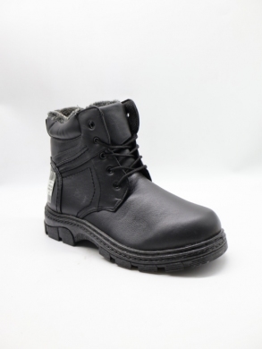 Botki męskie ocieplane (40-46) A28 BLACK