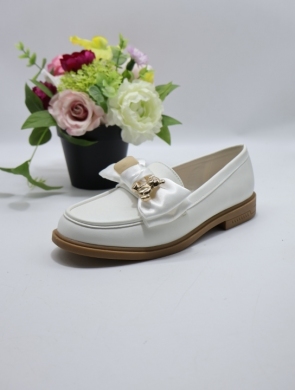 Mokasyny damskie na płaskim (36-41) JN-670 WHITE