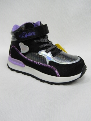 Buty sportowe dziewczęce (21-26) H293A BLA/PURPLE