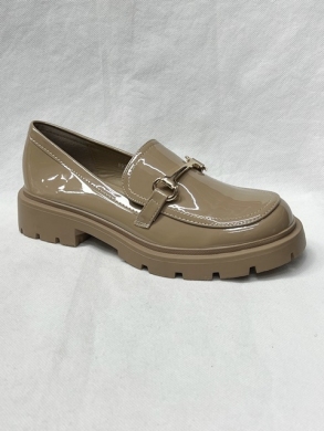 Mokasyny damskie na płaskim (36-41) 8975 KHAKI