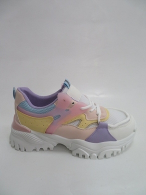 Sneakersy damskie niskie (36-41) BL275 WHITE