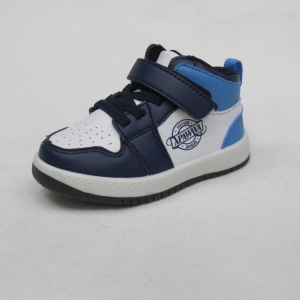 Buty sportowe chłopięce (20-25) GQ117 NAVY/WHITE