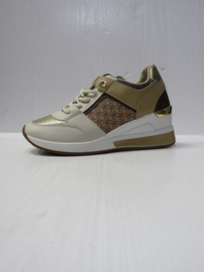 Buty sportowe damskie na koturnie (36-41) CN665 BEIGE