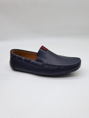 Mokasyny męskie (40-45) H2313-7 BLUE
