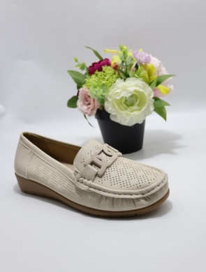 Półbuty damskie na koturnie (36-41) B3260 BEIGE