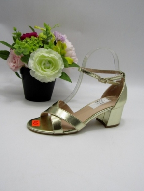 Sandały damskie na obcasie (36-41) FB-316 GOLD