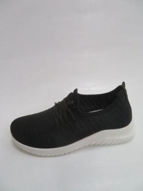 Buty sportowe damskie na płaskim (36-41) LA170 BLACK