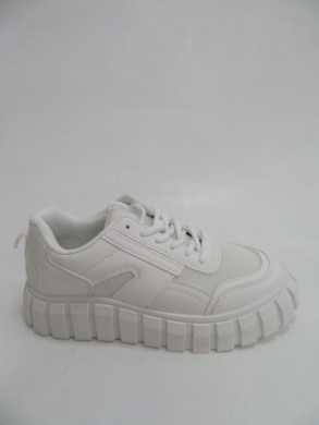 Sportowe Damskie na koturnie (36-41) 7883 WHITE